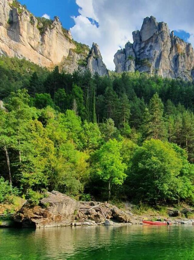 La Sabliere dans les Gorges du Tarn