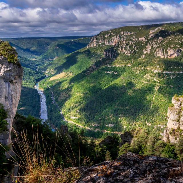 Rando Echelles Cinglegros Aventure 7 Gorges Du Tarn Laetitia Raisin Robert