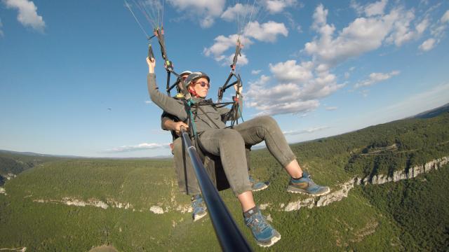 Paragliding Millau