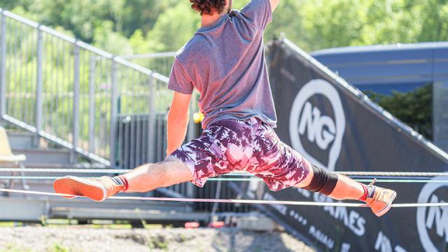 Slackline Natural Games 2022 Exodams 1