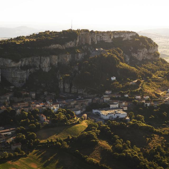 Vue Aerienne Du Site De Roquefort 7grands Sites Midi Pyenees