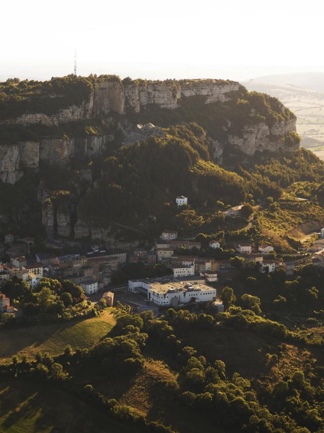 Luchtfoto van Roquefort 7grands Sites Midi Pyenees