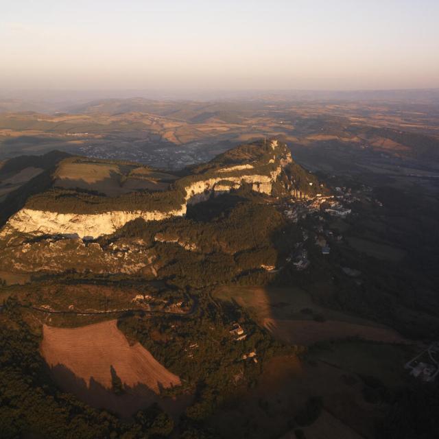 Vue Aerienne Du Site De Roquefort 9grands Sites Midi Pyenees