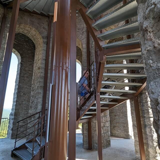 Fontaneilles - Spiral staircase