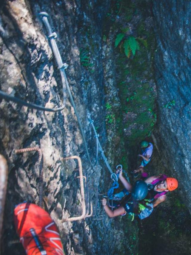 Via Ferrata Montpellier Le Vieux3