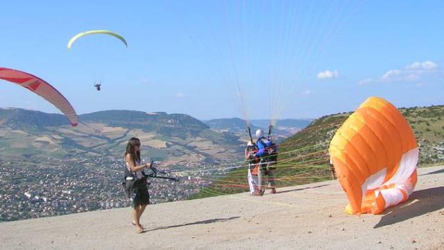 Apn Parapente Decollage Chorizon Millau 2