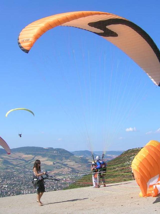 Apn Parapente Decollage Chorizon Millau 2