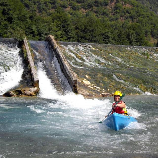 Descent Canoe Kayak Gorges Du Tarn Les Vignes Toboggan