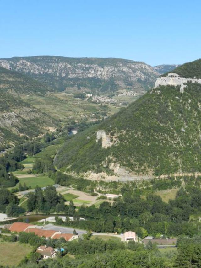 Nature Vue Sur Les Gorges Du Tarn