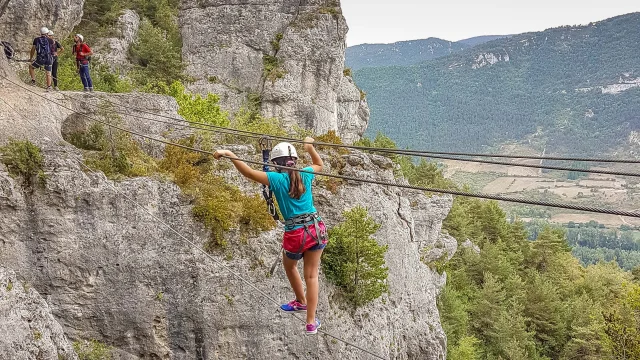 Via Ferrata Liaucous 02 Liaucous Laetitia Rozijn Robert