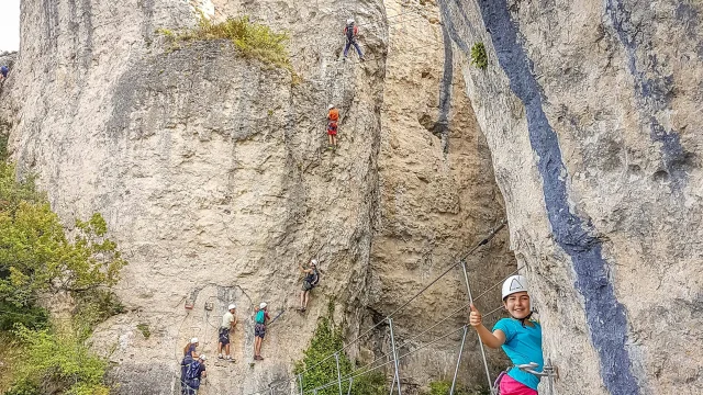 Via Ferrata Liaucous 07 Liaucous Laetitia Rozijn Robert