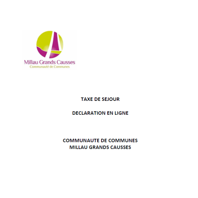 Taxe De Sejour Declaration En Ligne