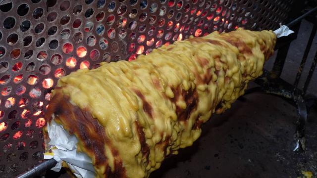 Gastronomie Gateau A La Broche Cuisant