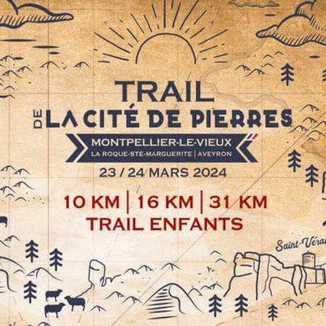 Cartel Trail De La Cite De Pierres 2024