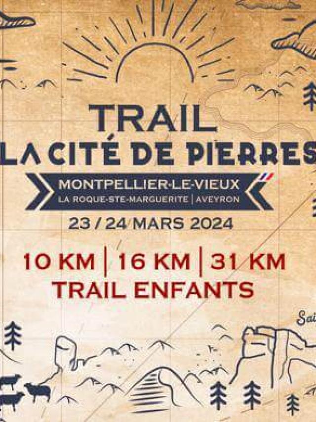 Trail De La Cite De Pierres 2024 Poster