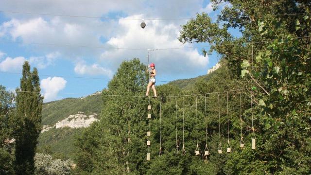 Parcours Accrobranche 2 Acroparc Du Mas