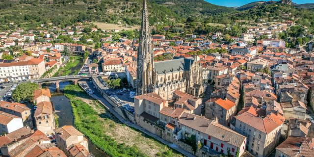 En Famille En Pays Du Roquefort Vue Du Ciel Saint Affrique V Govignon