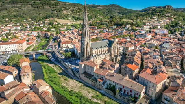 En Famille En Pays Du Roquefort Vue Du Ciel Saint Affrique V Govignon