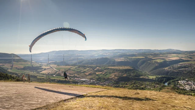 Paragliding Brunas Sites Zonen Verkennen Millau 01 2024 @alexevil12