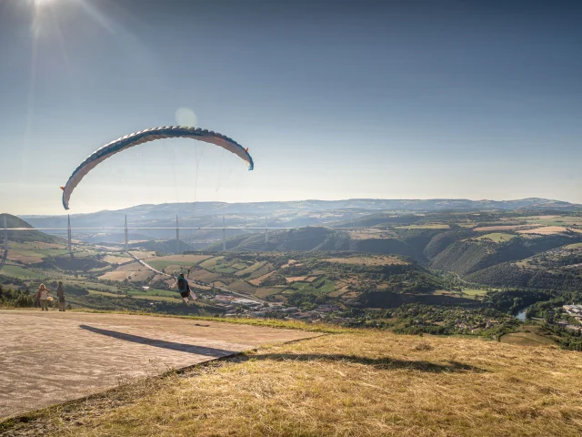 Paragliding Brunas Sites Zonen Verkennen Millau 01 2024 @alexevil12