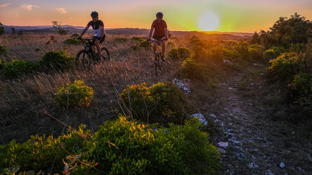 En Vtt Sur Le Guilhaumard